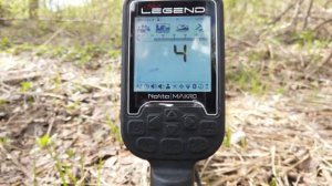 Настройки Nokta Makro Legend