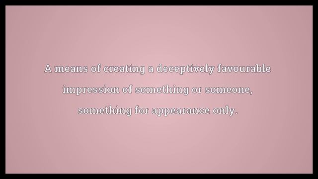Window dressing Meaning смотреть онлайн
