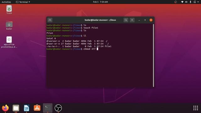 Permissions and access rights in linux in Urdu/Hindi смотреть онлайн