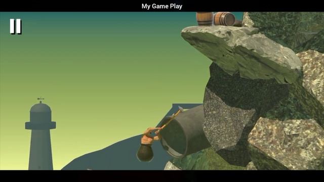 Getting Over it With Bennett Foddy Mobile Game For Android Devices | Gameplay смотреть онлайн