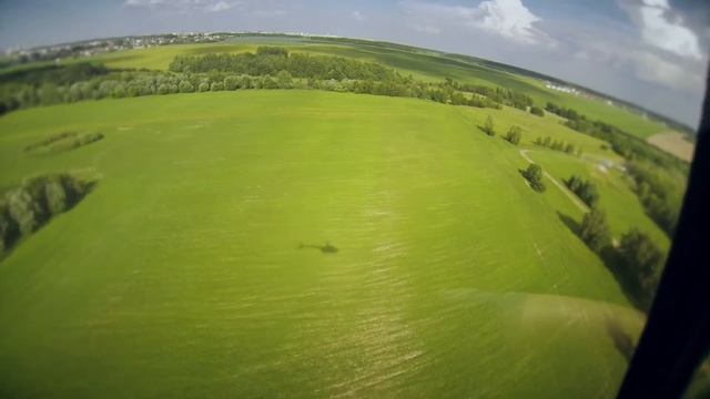 Helicopter Flight in Strochycy, Belarus смотреть онлайн