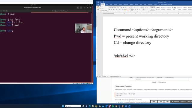 Mod 1.3 Working on the Command Line - Basic Commands смотреть онлайн
