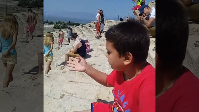 Руины театра в Памуккале смотреть онлайн