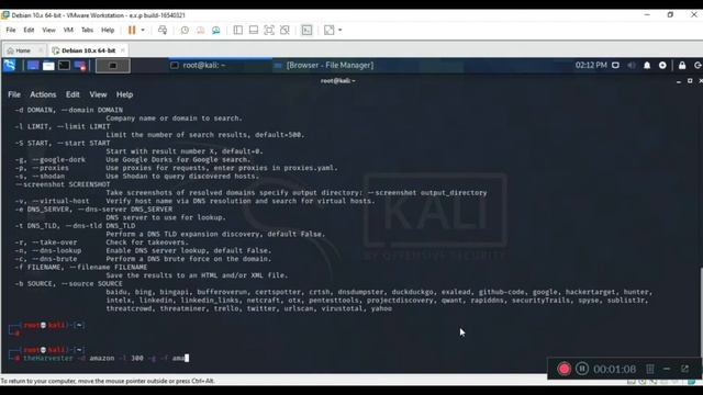 TheHarvester Tool | OSINT tool Tutorial | Information Gathering using OSINT Tool theHarvester смотреть онлайн