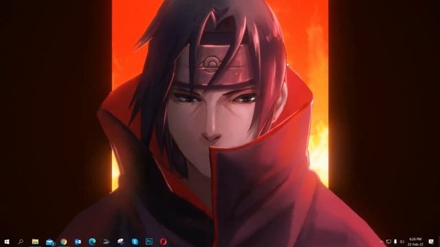 CUSTOMIZE YOUR WINDOWS WITH BEST ANIME CHARACTER | ITACHI UCHIHA-NARUTO | MAKE WINDOWS LOOK POWERFU смотреть онлайн