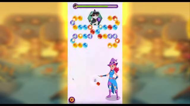Bubble witch 3 Saga game play level 10 смотреть онлайн