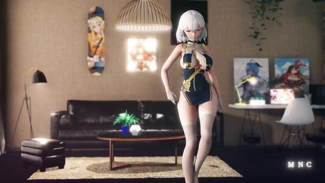 [MMD]  (Azurlane)  (HMS Sirius)  Lilac(라일락) - 아이유(IU)