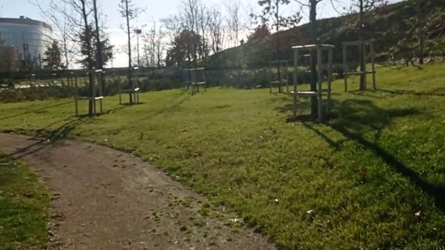 прогулка по Стамбулу, с детьми.Парк в феврале.Турция. смотреть онлайн