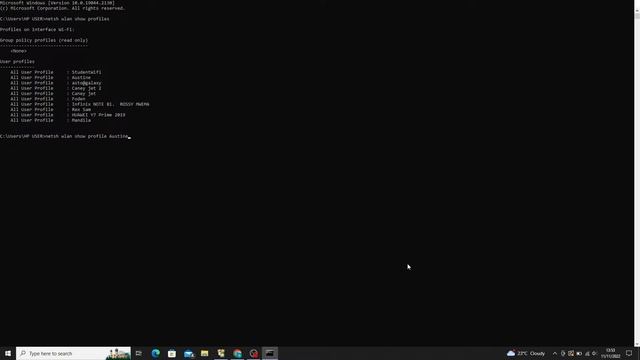 Windows Hacks: Find wifi password using cmd смотреть онлайн