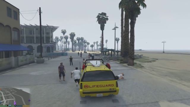 GTA5 екскурсия по пляжу смотреть онлайн