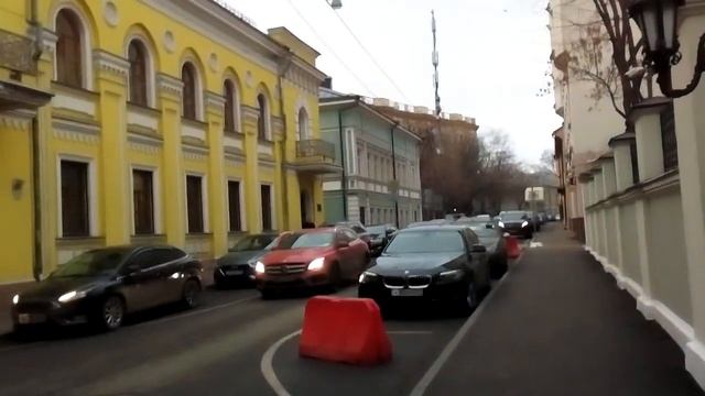 Москва 1546 Трубниковский переулок зима день