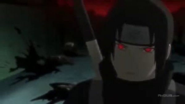 Итачи  кровавая ночь