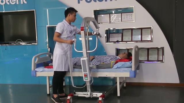 Potent Medical#Electric Alumium Patient lift System смотреть онлайн