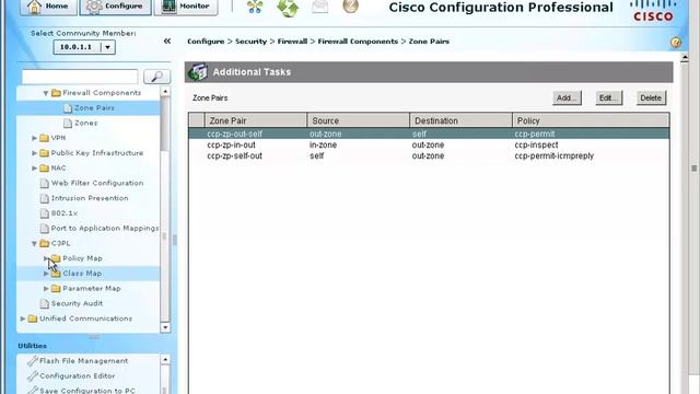 640-554_IINS20-NIL-Lab3-2_Implementing Cisco Cisco IOS Zone-Based Firewalls смотреть онлайн