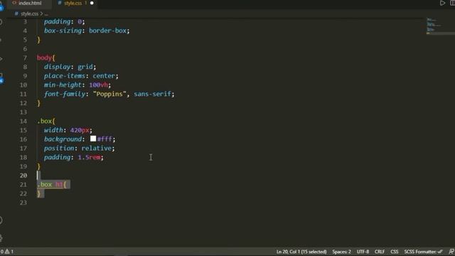 Creating Gradient Shadow Using HTML & CSS смотреть онлайн