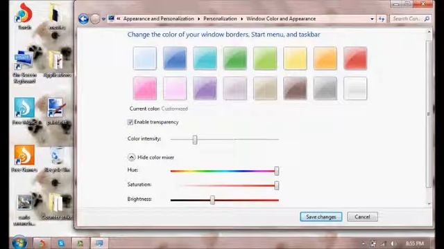 put a color in your window/taskbar смотреть онлайн