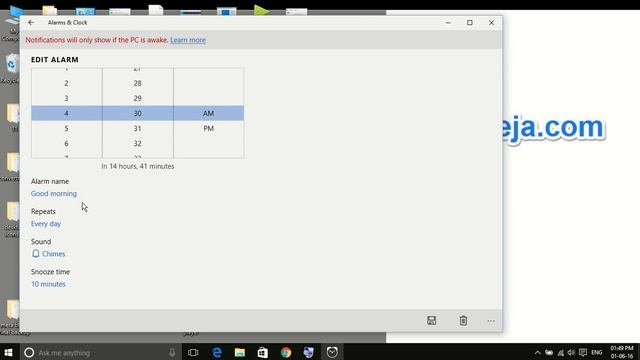 How to Create and Use alarm in windows 10 смотреть онлайн