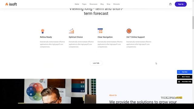 Haruka - Software Landing Page app landing page software startup смотреть онлайн