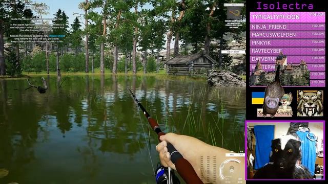 Fursuit Gaming - Gothic Appreciation Month II - Relax - Ultimate Fishing Simulator 2