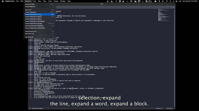 macOS Sublime Text смотреть онлайн