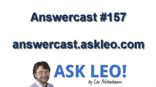 Answercast #157 -- Heartbleed in routers, email recovery, slow websites, Port 80 and more... смотреть онлайн