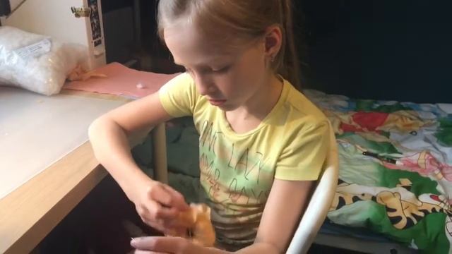 DIY Декоративный пончик из фетра.