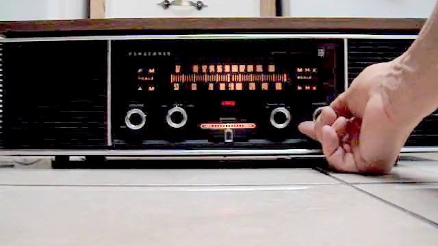 How work 7300 Panasonic radio Vintage Japan Mid Century смотреть онлайн