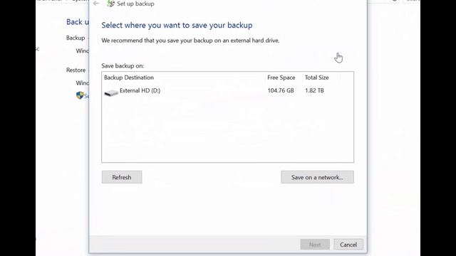 How to Back Up Your Files/Computer in Windows 10 смотреть онлайн