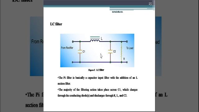 L Filter, LC Filter And RC Filter
