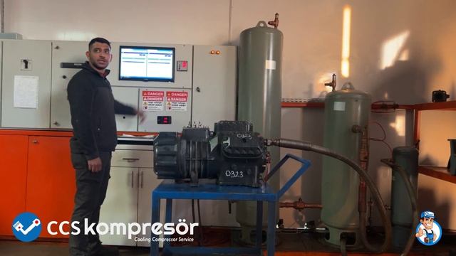 SP4H370E REFCOMP KOMPRESÖR ÇALIŞTIRMA TESTİ-REFCOMP COMPRESSOR RUNNING TEST-0323 смотреть онлайн