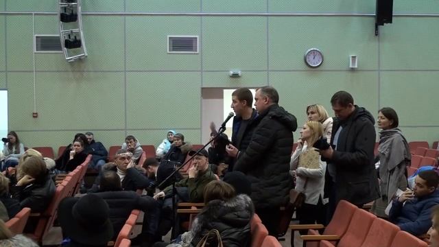 Встреча по проблемам жителей домов ДЭЗ №6 смотреть онлайн