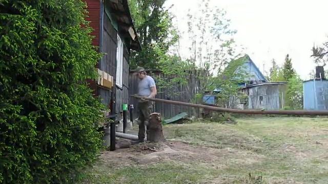 Монтаж винтовых свай вручную смотреть онлайн