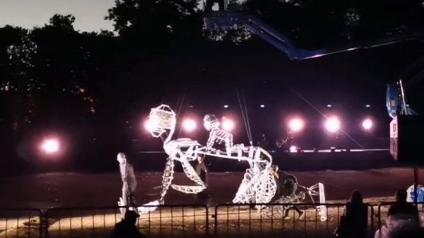 "Юнона. Любовь" театр "Вокруг", X фестиваль уличных театров на Елагином