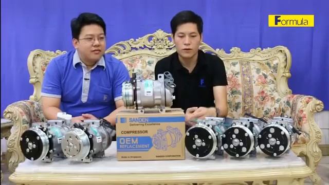 แอร์รถยนต์ Formula Compressor sanden OEM Replacement смотреть онлайн