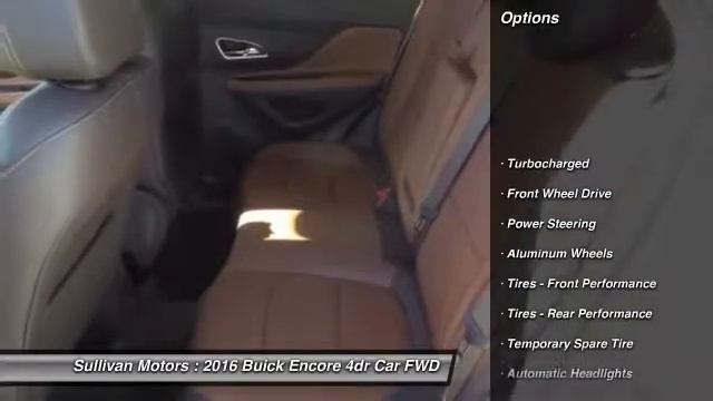 2016 Buick Encore Sullivan Motors - Collins, MS 516383
