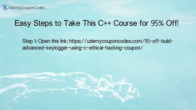 95% Off Build an Advanced Keylogger using C++ for Ethical Hacking! Coupon смотреть онлайн