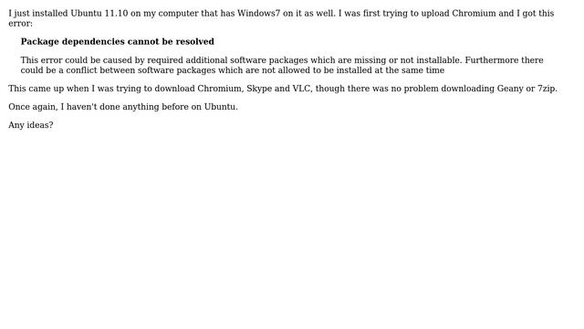 Ubuntu: Cannot download softwares from the Software Center смотреть онлайн