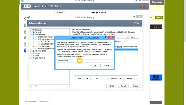 ESET SMART SECURITY 8 - WEB ACCESS PROTECTION смотреть онлайн
