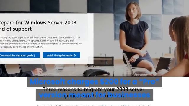 Microsoft ends free windows 7 security updates | Ending support for Windows Server 2008 | 01/14/202 смотреть онлайн