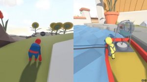 Прохождение HUMAN FALL FLAT уровень МИНИАТЮРА
