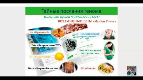 Генетический тест My Gene Power- уникальный инструмент сайта www.gloryon.com
