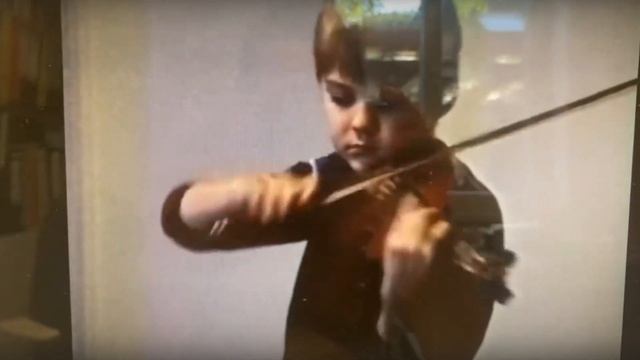 David playing the violin age 6 смотреть онлайн