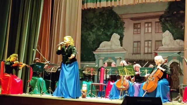 Дарья Мартынова "А снег идёт". Вивальди оркестр, дом учёных в Москве. смотреть онлайн