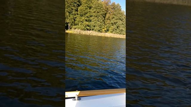 Электромотор "Мотор Гуайд"38, на большой корпусной лодке, с Автомобильным АКБ, какой результат? +++ смотреть онлайн