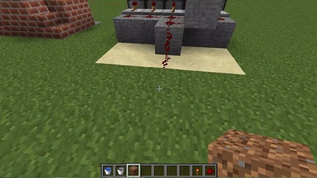 Механизмы в minecraft [4 серия] (Камин и пулемет) смотреть онлайн