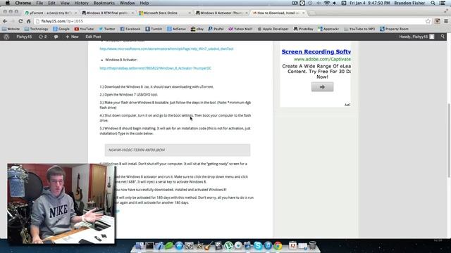 How to Download, Install and Activate Windows 8 Free! (100% Working/Legit!) смотреть онлайн