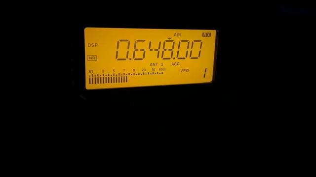 648 kHz CNR 1 / 1412 UTC 2022-10-30 смотреть онлайн