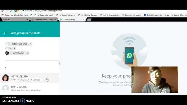 How to create broadcast list on Whatsapp смотреть онлайн