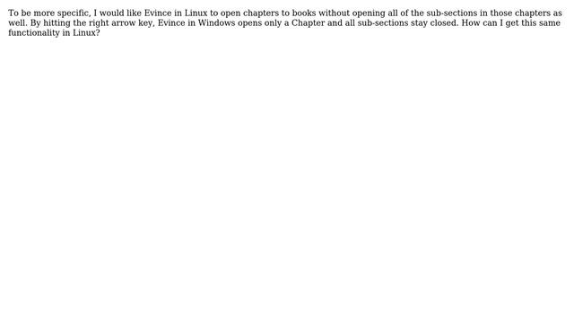 Why does Evince for Windows look so much cleaner than the Linux version? смотреть онлайн