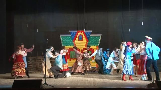 Народный театр "Маска"- Миниатюра "Модница" Писахов С. Г. смотреть онлайн